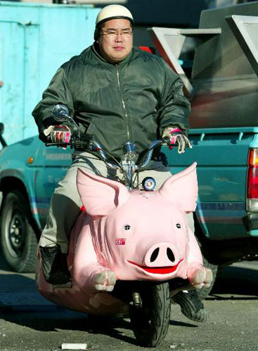 图文】日本猪头车 竟受年轻人欢迎-摩托车,